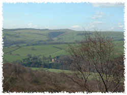 A view of the Peak District